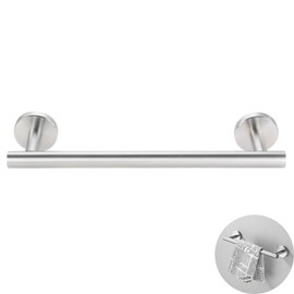 Towel Bar, Towel Rack, Towel Hanger, 304 Stainless Steel, Towel Holder Toilet, Bathroom, Bathroom Accessories, Kitchen Wall Hanging, Includes Screws, 12 Inches (30.5 cm)