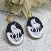 FANCY FOX BOUTIQUE Black Unicorn Mythology Magic Lucky Gold Wedding