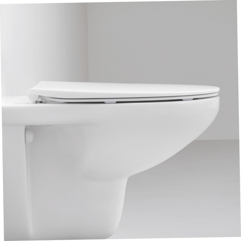 TEHAUX 10pcs Toilet Seat Gasket Bumper Pad for Raised Toilet