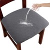 YUEANG Waterproof Chair Seat Covers Set of 4 for Dining