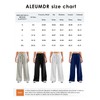 Aleumdr Womens Wide Leg Joggers 2024 Fall Trendy Baggy Pants