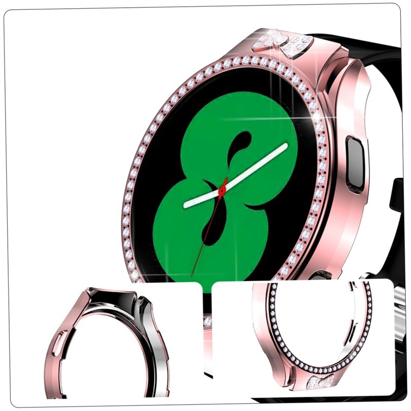 OSALADI 5pcs Glitter Watch Protector Case for Watch Stylish Rhinestone