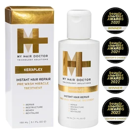 My Hair Doctor Keraplex Instant Repair Pre-Wash Hair Treatment, Protecting & Preserving Colour Protection, Vegan Haircare for Colour Treated Hair 150ml