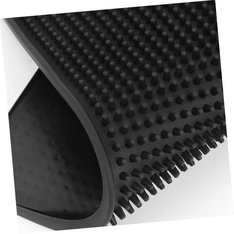 WOONEKY Clipper Anti-slip Mat Barber Tools Organizer Mat for Salon
