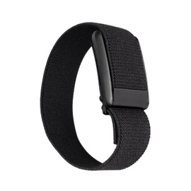 The Fresh Strap- Band Compatible with Whoop 4.0- Odor Resistant, Breathable Nylon Bands Compatible with the Whoop Bands- Easy to use and Perfect for Every Occasion (Onyx Black)