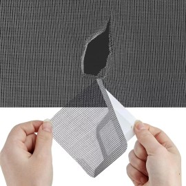 Unbranded 5x Window Door Screen Patch Repair Kit Cover Fiberglass Mesh Hole Tape Fix USA