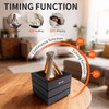 Aozale Campfire Flame Fire Diffuser, Bonfire Aromatherapy Essential Oil Diffuser,