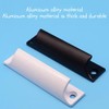 2 Pcs Aluminum Alloy Curved Handle,Door Handles,Sliding Door Handles,for Doors