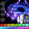 FOLAI FOLAI Led Strip 5m, Bluetooth Music Sync, Timer-Einstellung RGB