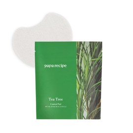 Papa Recipe Tea Tree Control Pad Refill 35pads, Dual-Textured Facial Toner Pads for Exfoliation and Pore Care, Improve Skin Texture, Korean SKincare