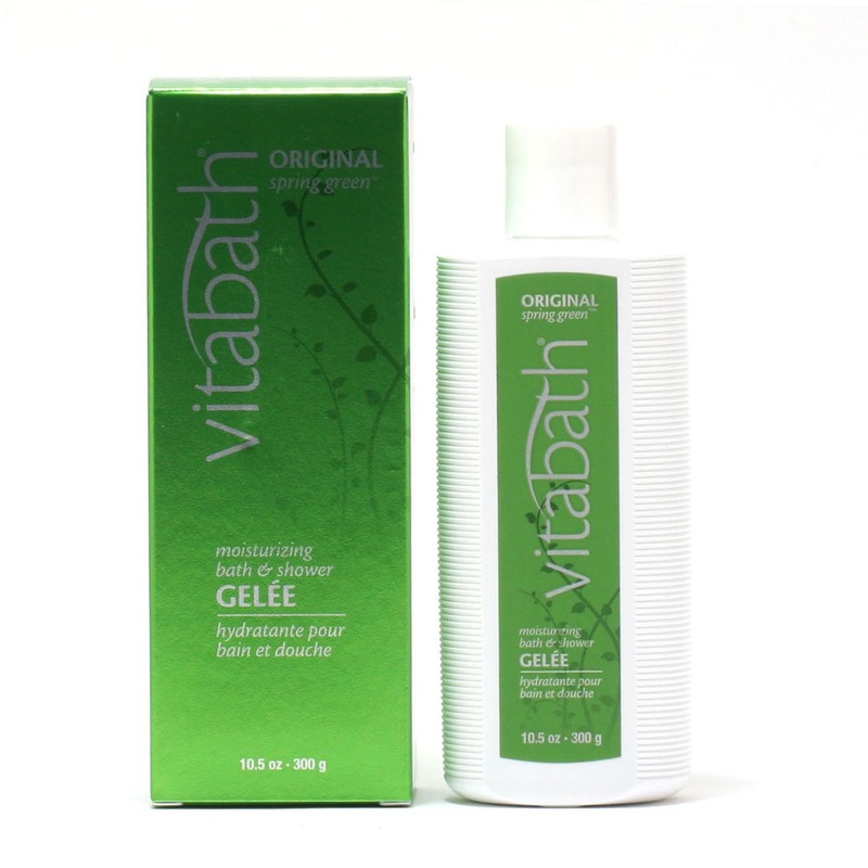 Vitabath Original Spring Green Moisturizing Bath & Shower Gelee (10.5