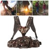Outdoor Hiking Backpack Waist Bag with Bottle Holder Camping Shoulder