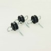 KATSU Electric Fence Gate Handle Insulators 10X Pack, Galvanised Heavy