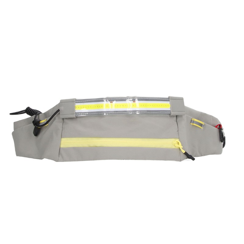 COB Belt Light 5 Modes Waterproof Breathable LED Waist Bag