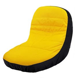 Seat Cover (Large) LP92334 Fits John Deere Mower up to 16.5'' - 18" High (Waterproof) (Four Convenient Pockets)(Made with Oxford 600d Fabric) Comes with Storage Pouch