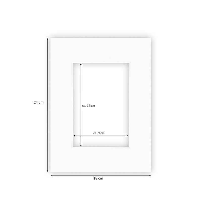 nielsen Conservation Passepartout Cardboard 1.5 mm | Set of 5