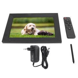 10.1inch Digital Photo Frame 1280x800 16:10 IPS Screen Remote Control Auto On Off Timer Digital Album with Background Music EU Plug