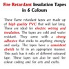 Fire Retardant Tape - 6 Pack - Ideal For Electric