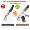 XCHIN Lanyard, Lanyards for Keys, Black Keychain Long Lanyard for
