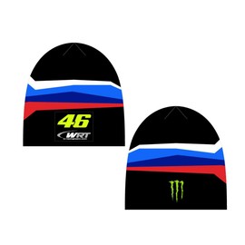Valentino Rossi Men's Vr46 Wrt Line Beanie, Multi-Coloured, One Size