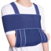 Velpeau Arm Sling for Sleep, Shoulder Immobilizer for Women &