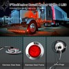 Wodvyss 10-Pack (5 Amber + 5 Red) 2" 4 LED