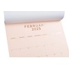 2025 Wall Calendar - 12" x 15" Rose Gold Foil