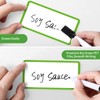 SVNOOC Reusable Dry Erase Labels for Organization, Storage Containers, Crafts,