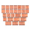 Trendi Copper Range of Switches & Sockets (Double Blanking Plate)