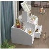 MARZSEFLO Multifuncional Organizador Cosmético Con Espejo Y Cajón