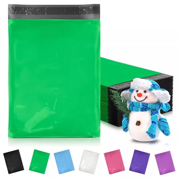 Purevacy Poly Mailers 19 x 24 200 Green Plastic Envelopes