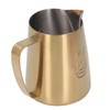 Frothing Cup 420ML 304 Stainless Steel Streamlined Cup Body Design