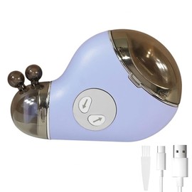 Electric Nail Clippers & Polisher - Safe Automatic 2-in-1 Fingernail Trimmer & File with LED Light, 3 Speeds, USB Rechargeable, Built-in Nail-Chip Storage for Kids & Seniors & Nail Art (Blue)