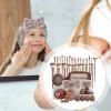 67pcs Brochas Maquillaje Profesional Esponjas Neceseres Rosa