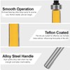 Bestgle 8mm Shank Pattern Flush Trim Router Bit withTop and