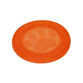 Nobby TPR Fly-Disc Paw, Diameter 22 cm, Orange, Pack of 1