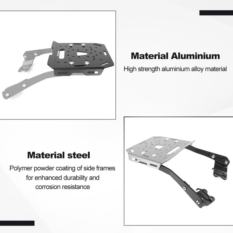 Xitomer Motorcycle Rear Luggage Rack Carrier Compatible with Navi 110