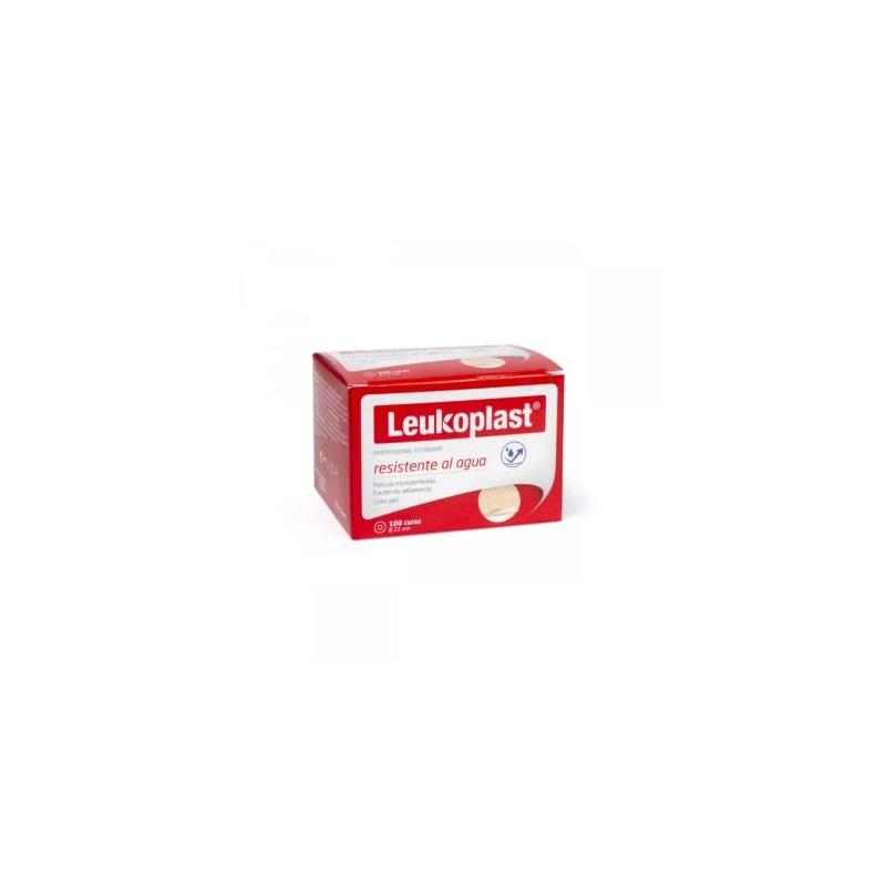 Curitas Redondas Leukoplast C/100 Pzas