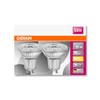 OSRAM LED Star PAR16, Sockel: GU10, Nicht Dimmbar, Warmweiß, Ersetzt