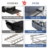 SNTD Dish Drying Rack for Kitchen Counter - Stainless Steel