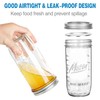 24 oz Wide Mouth Mason Jars - Canning Jars with