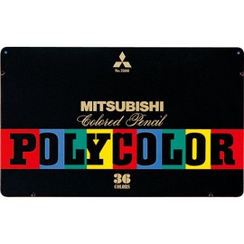 Mitsubishi Pencil K750036C Colored Pencils, Poly Color, 7500, 36 Colors