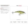 Rapala X-Rap Jointed Shad Lure with Two No. 2/0 Hooks,