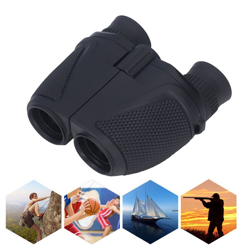 12X 25mm Binoculars High Power HD Pocket Size Telescope BAK4