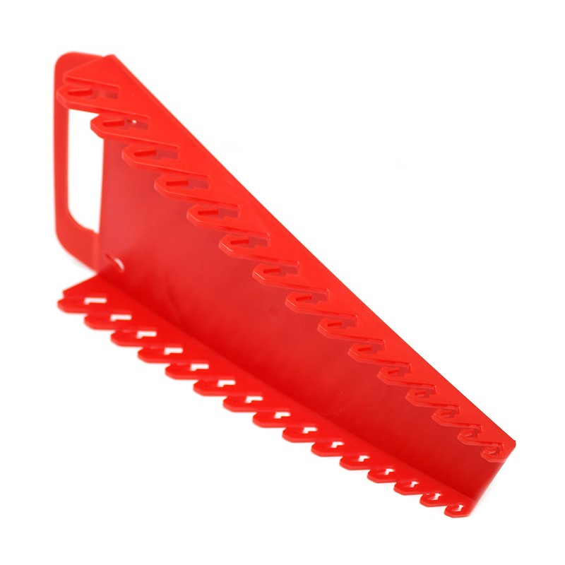 JSP Manufacturing Plastic Portable Gripper 15-Tool Wrench Organizer Tray Holder