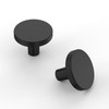 Asidrama 20 Pack Matte Black Kitchen Cabinet Knobs Dresser Knobs