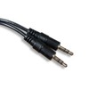 Cablelera 3.5mm Stereo F/M X2, 6ft Audio Cable, Black (ZCUUFMFM-06)