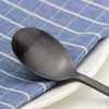 AOOSY 4 Pieces Soup Spoons Stainless Steel Round Tablespoons, 8.5