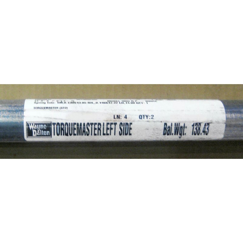 Wayne Dalton Garage Door TorqueMaster Plus 7' Door 90#-99# Double