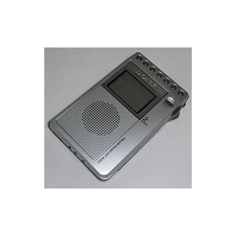 SONY FM/AM ポケッタブルラジオ R353 ICF-R353